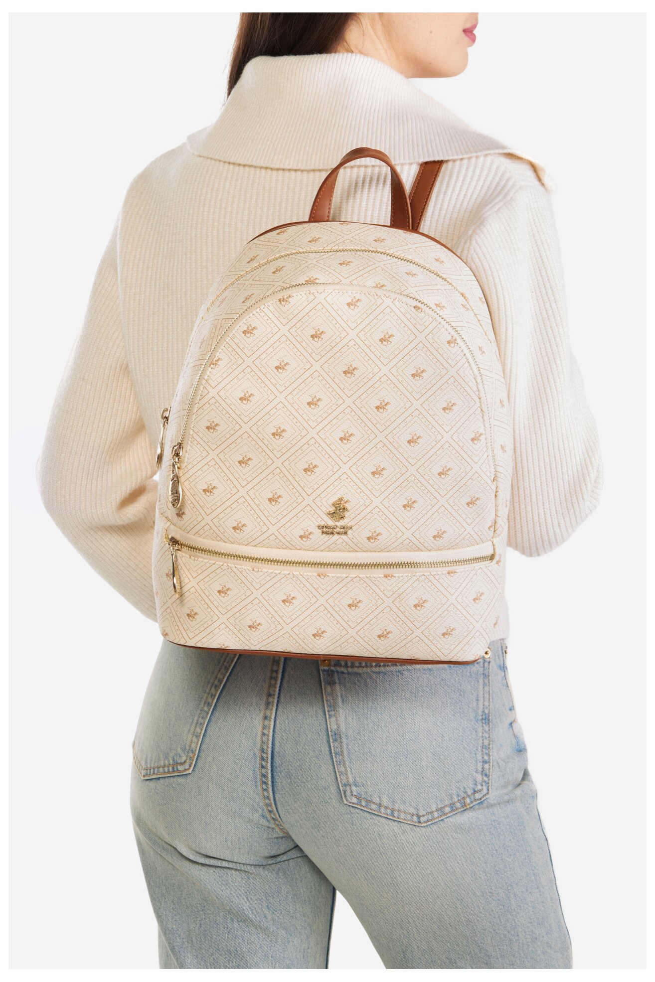 Рюкзак Beverly Hills Polo Club BHPC-S-002-07 БЕЖЕВИЙ