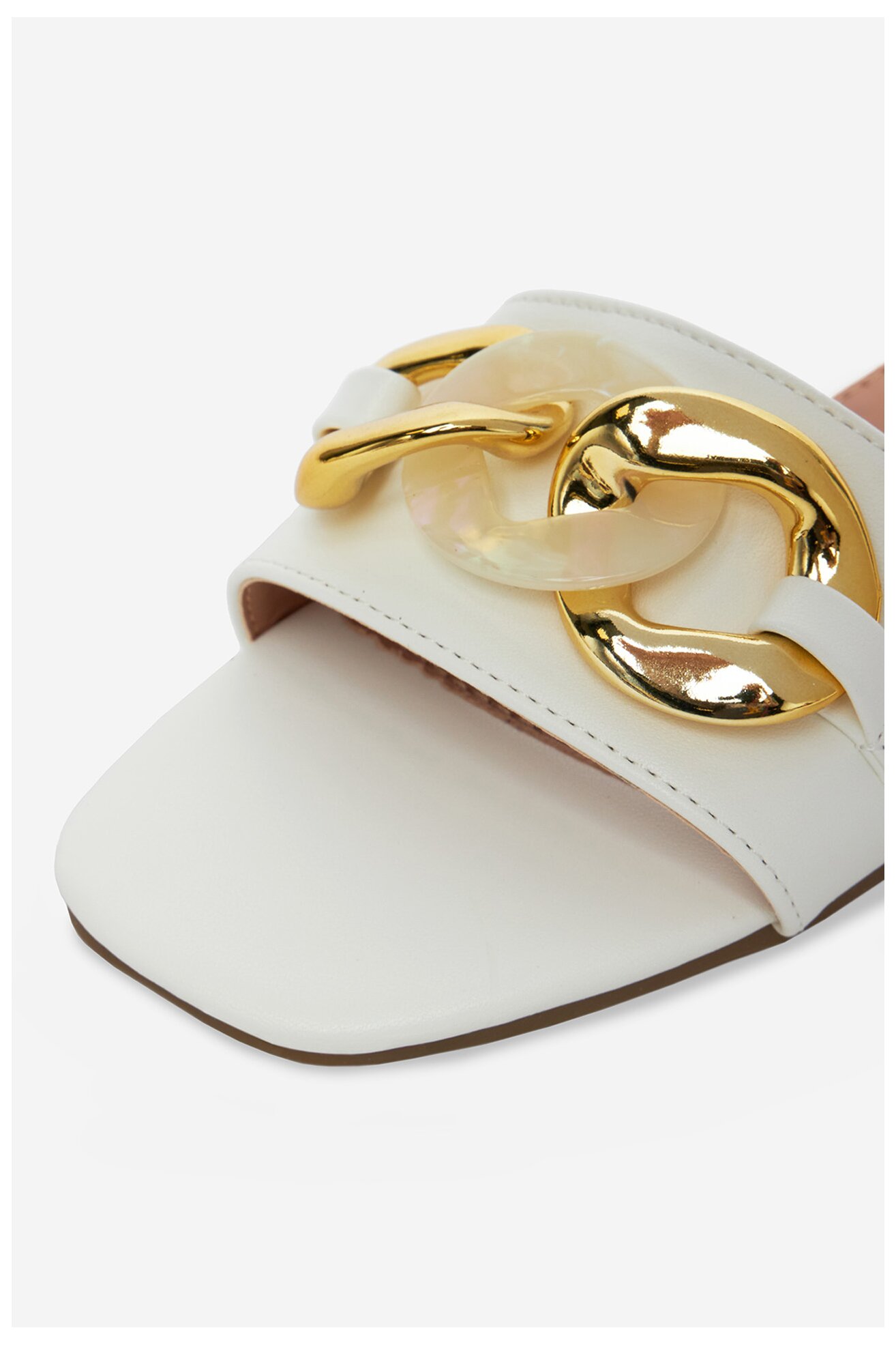 Klapki DeeZee Q28-2 Biały