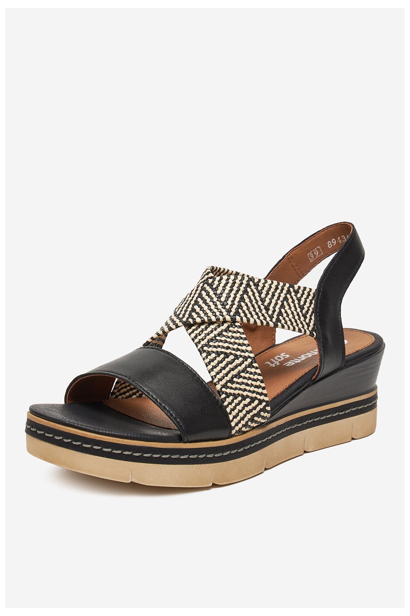 Sandale Remonte D2L54-03 NEGRU