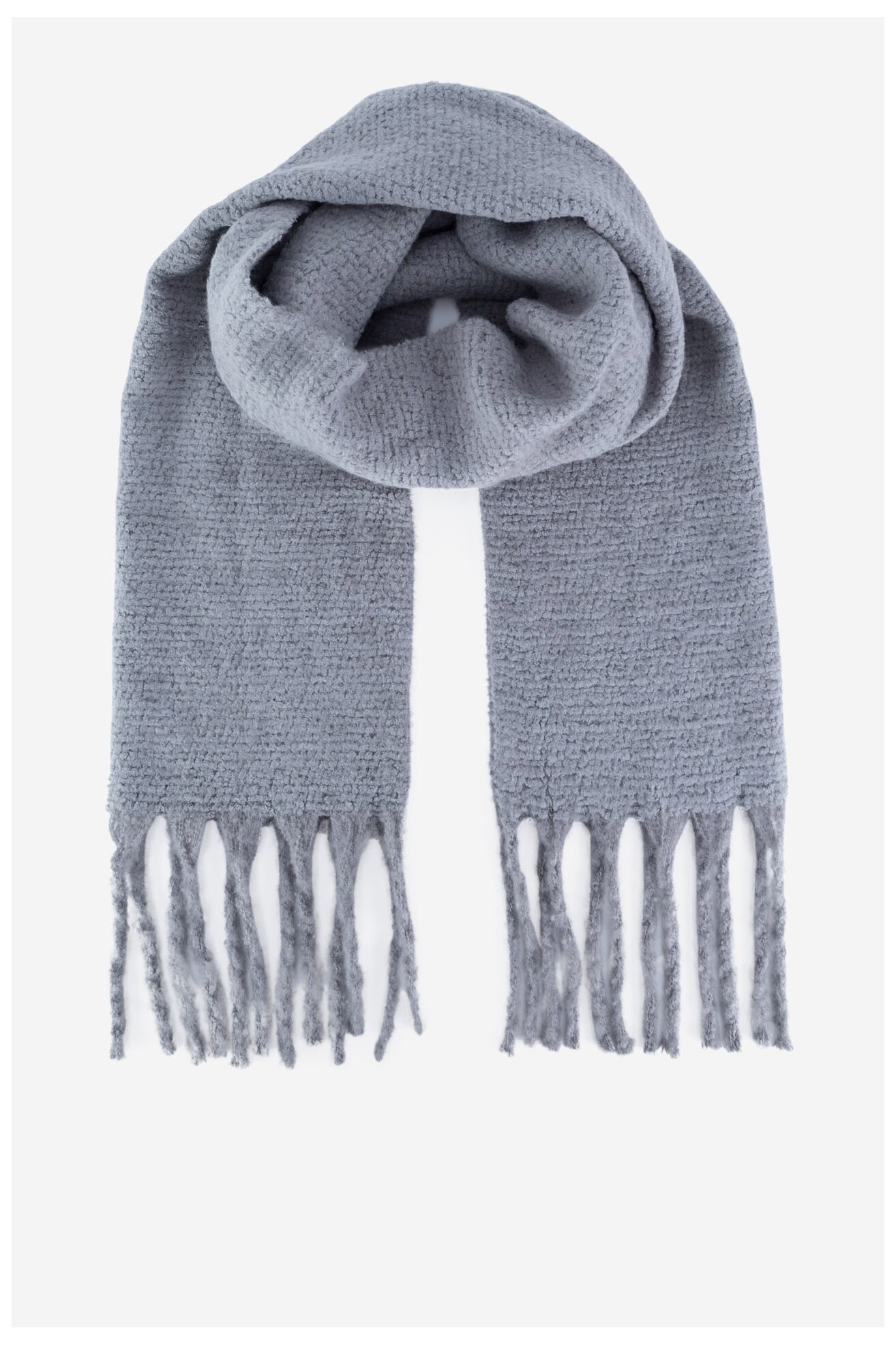 Női sál Jenny Fairy 4W4-011-AW24 SZÜRKE