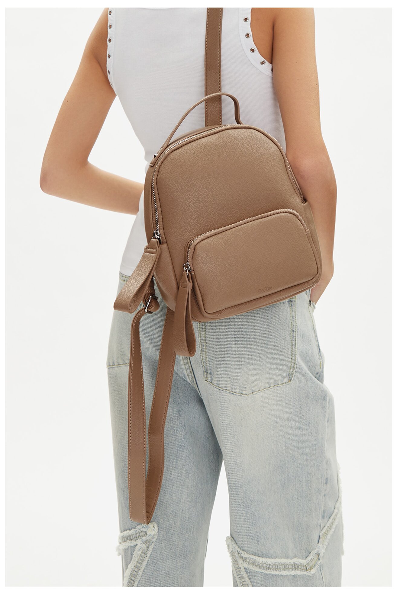 Plecak DeeZee MINI BACKPACK-1 Beżowy