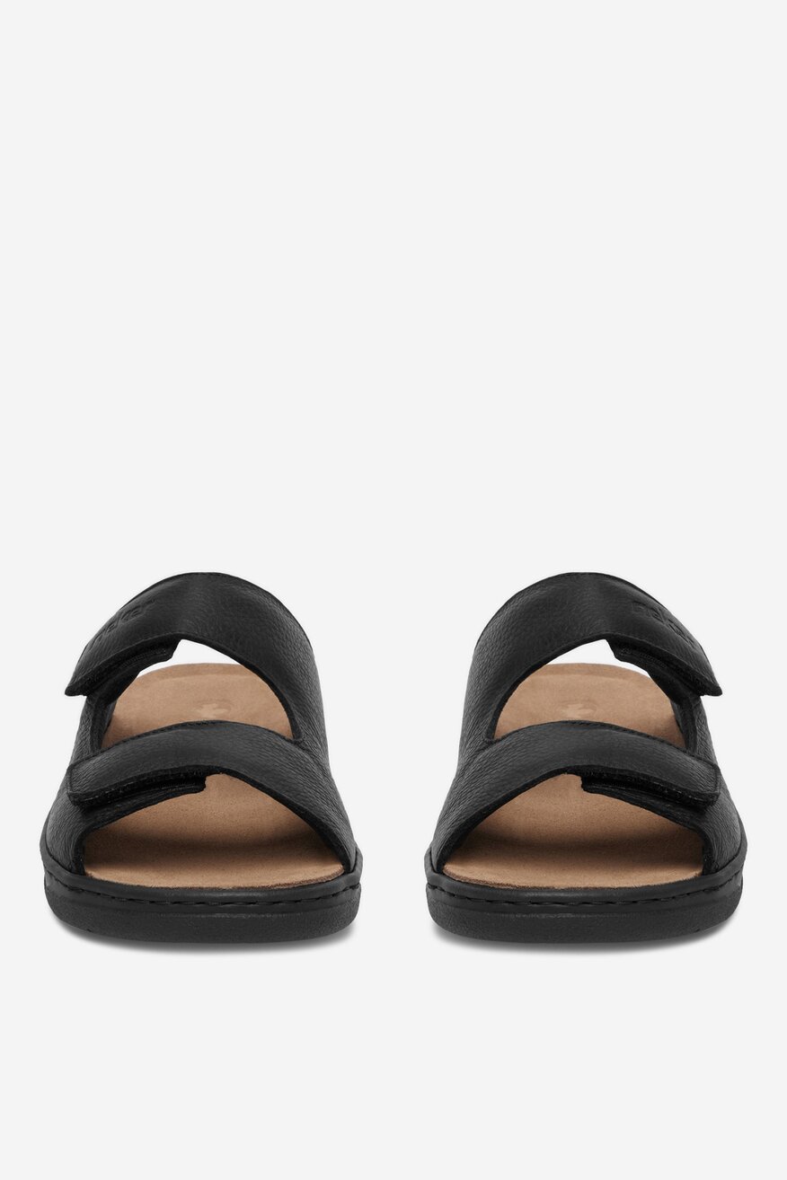 Rieker - Klapki skórzane - 5906751774526