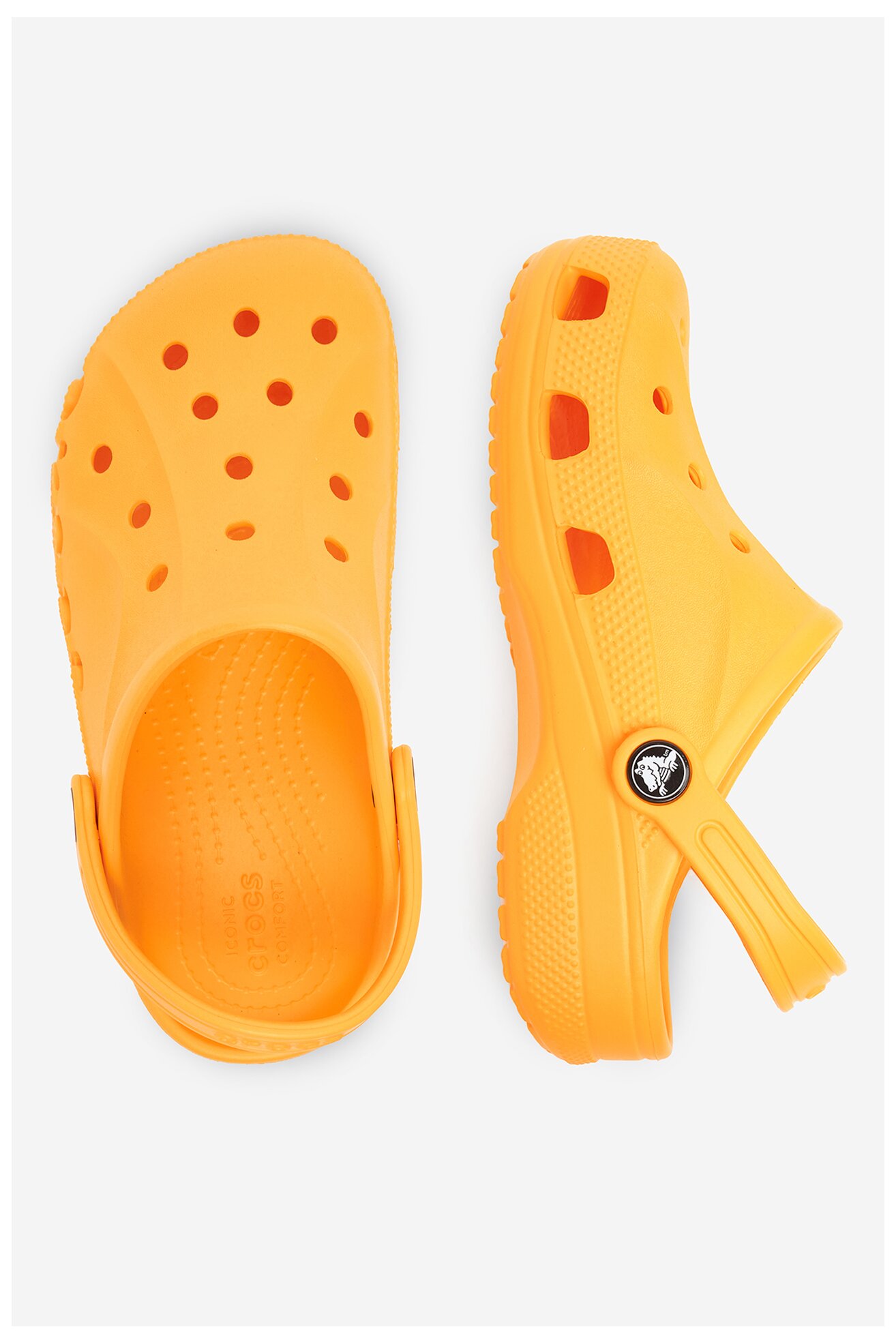 Klapki basenowe Crocs BAYA CLOG K 207013-82O Żółty