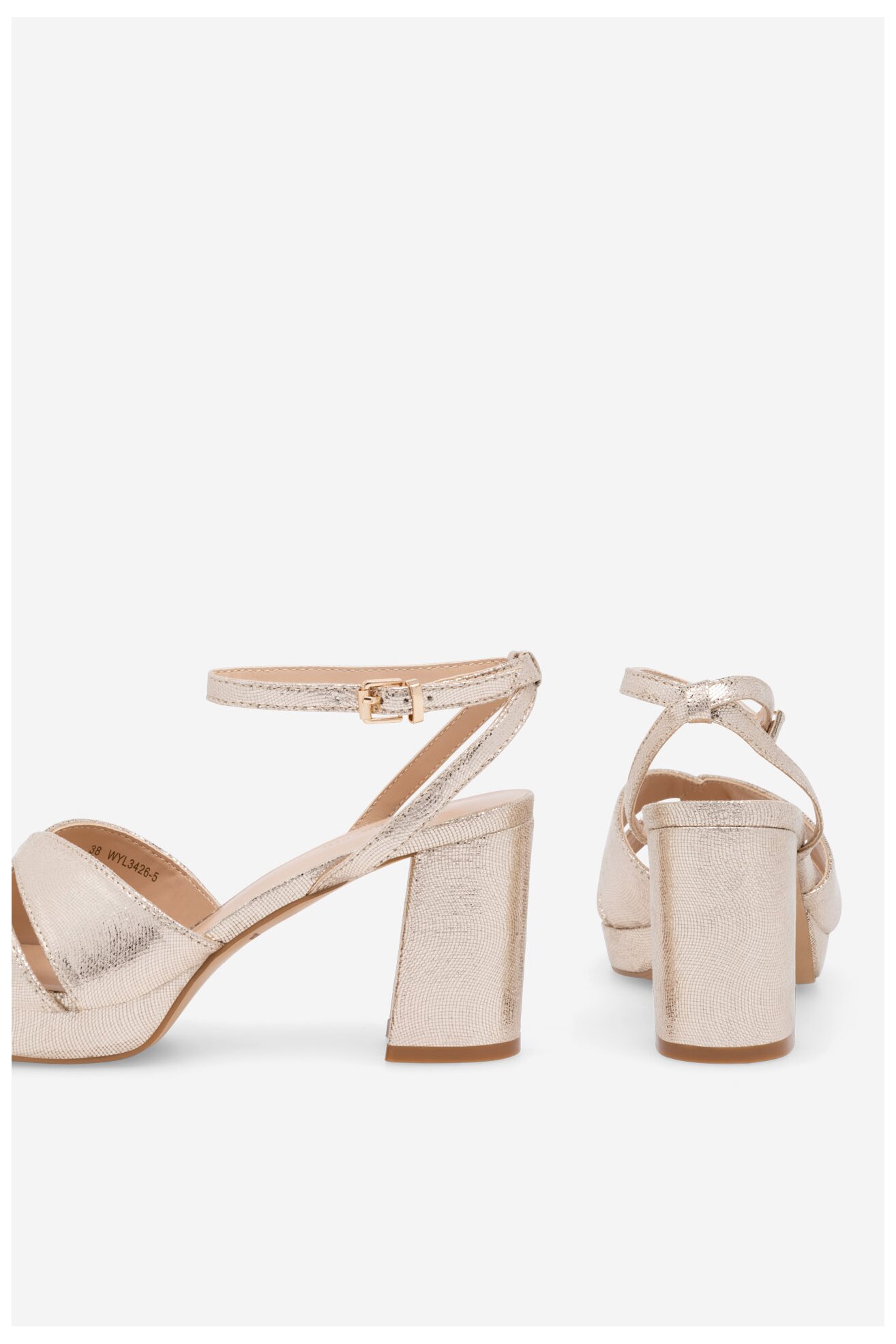 Сандали Clara Barson WYL3426-5 ЗЛАТИСТ