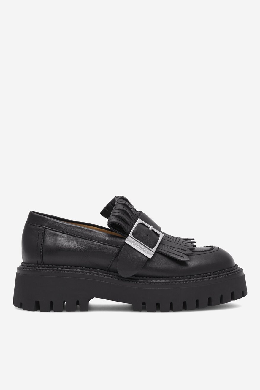 Badura - Loafersy skórzane - 5905588513766