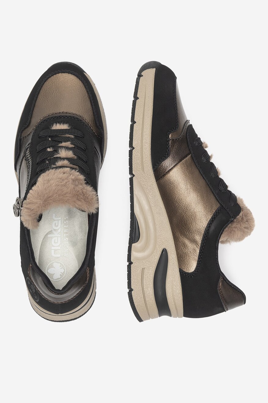 Rieker - Sneakersy na koturnie - 2230062971774