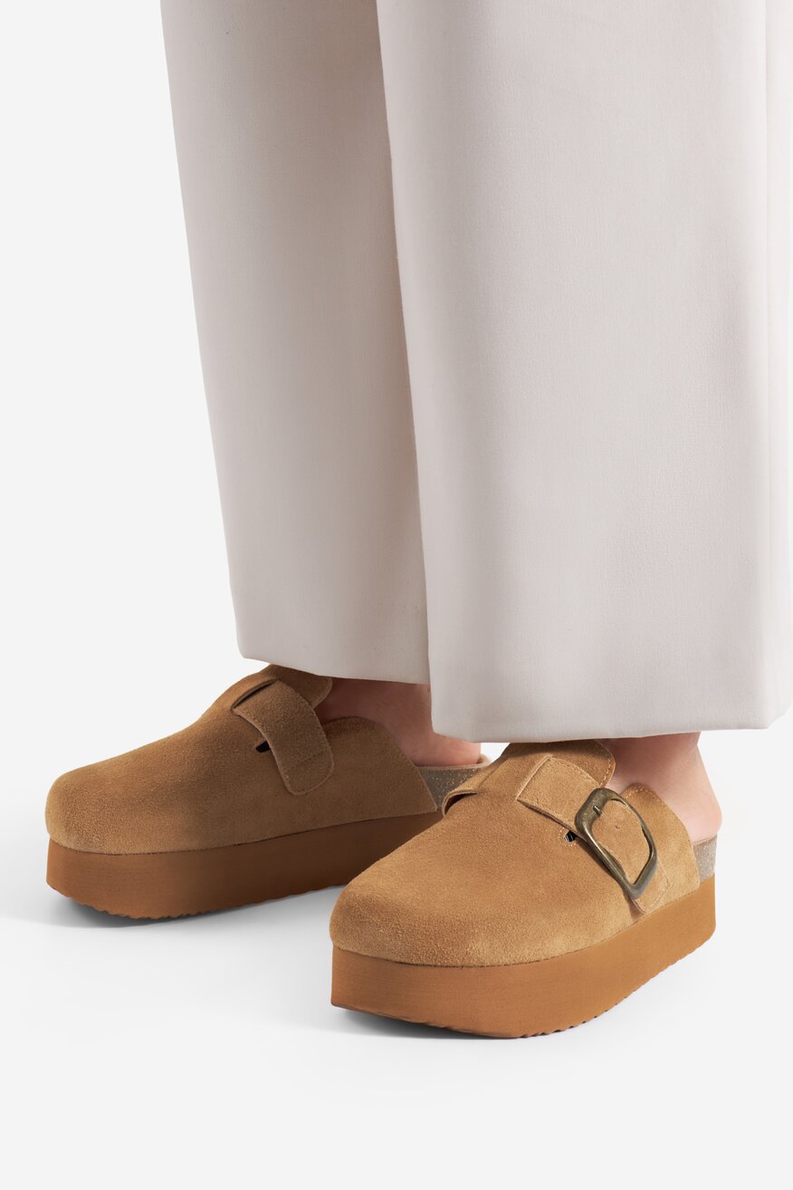 Badura - Mule zamszowe - 5905588985983