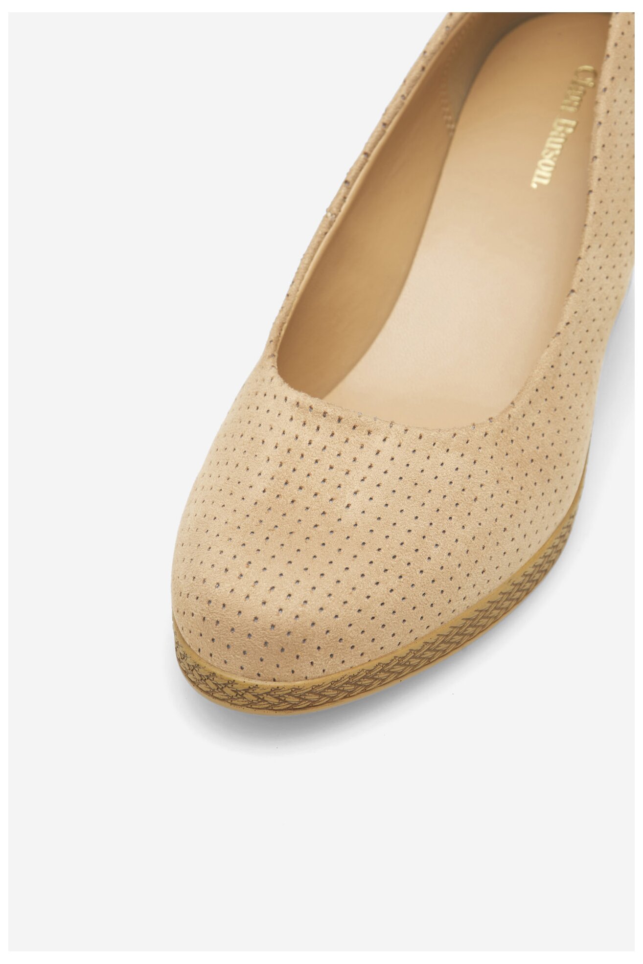 Напівчеревик Clara Barson WYL3760-2 БЕЖЕВИЙ