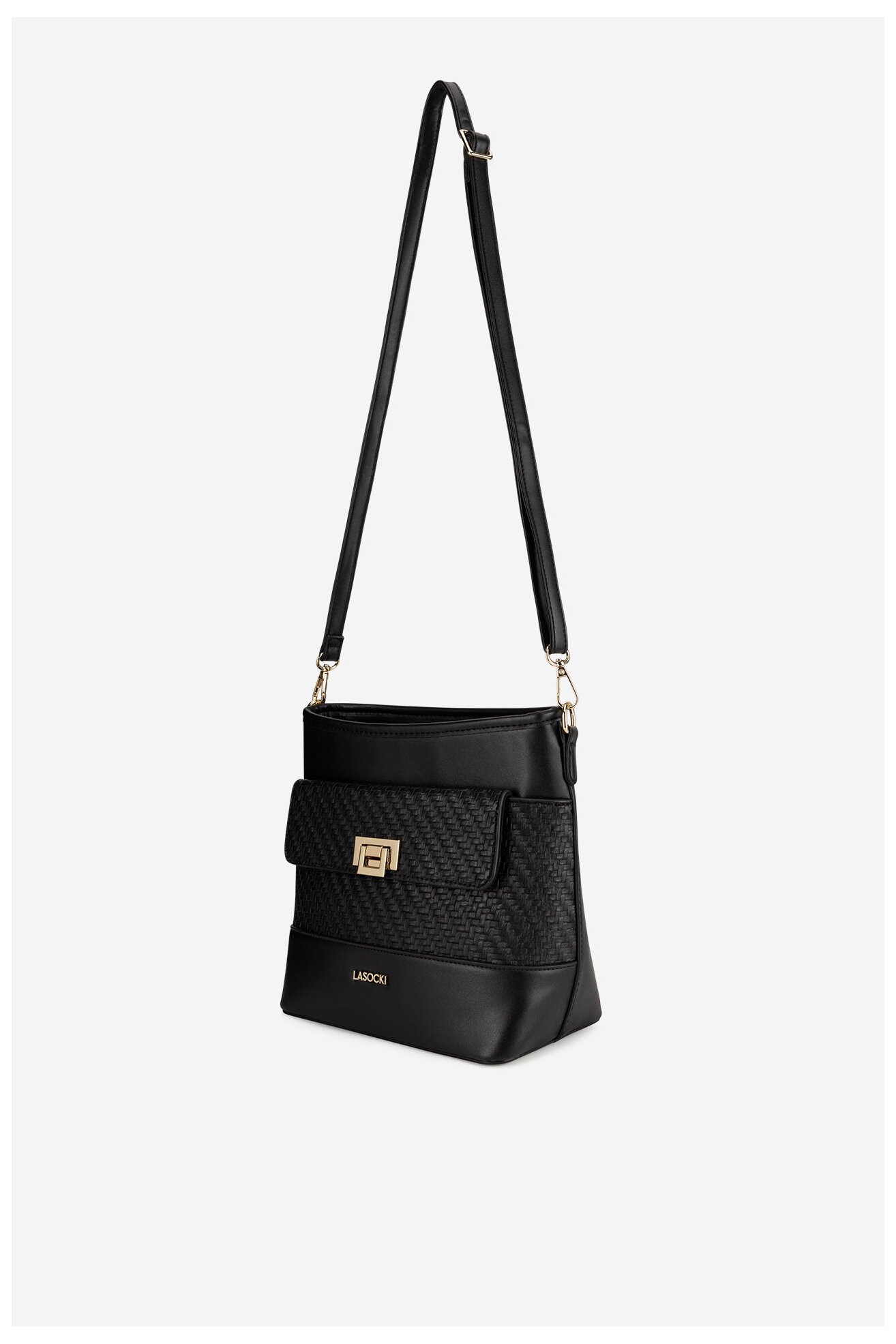 Дамска чанта Lasocki LSK-M-003-07 ЧЕРЕН