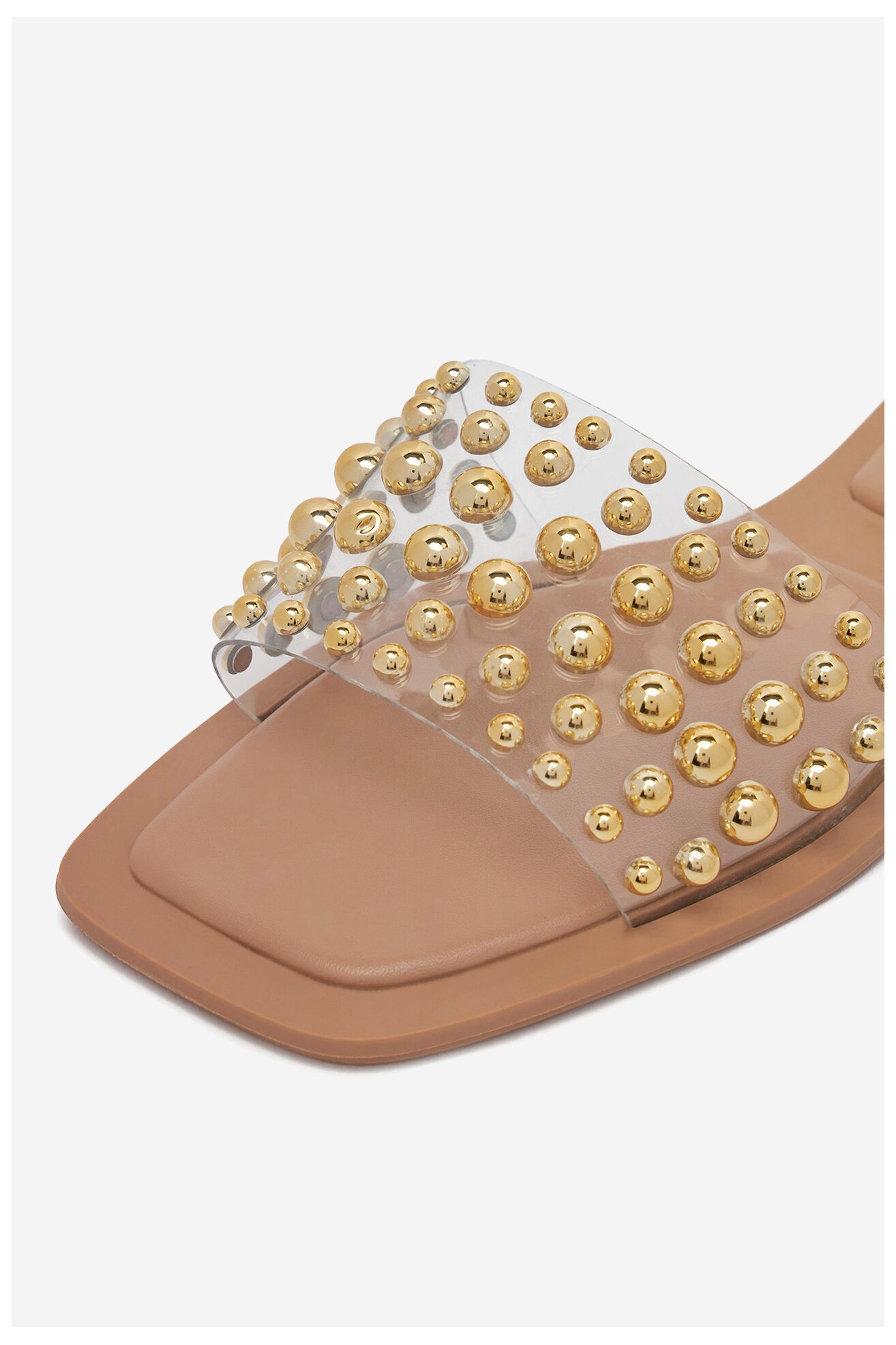 Klapki DeeZee E2659-1 Beżowy