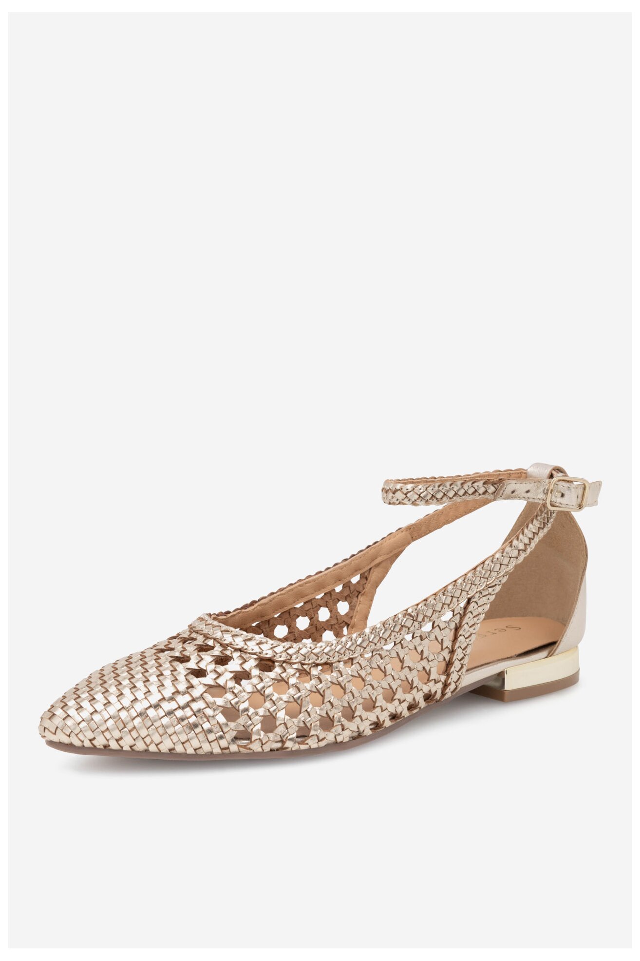 Балетки Sergio Bardi DELL - 62109-01SB ЗОЛОТИЙ