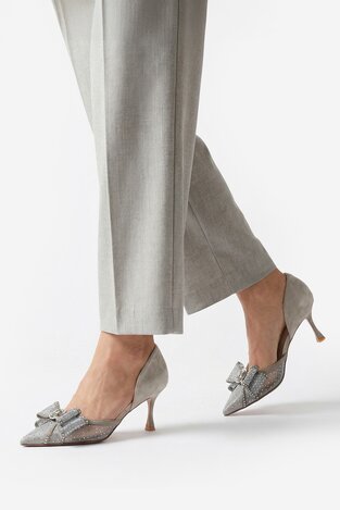 Туфлі-Човники EVA MINGE EO-AVA-78096-202 СРІБНИЙ