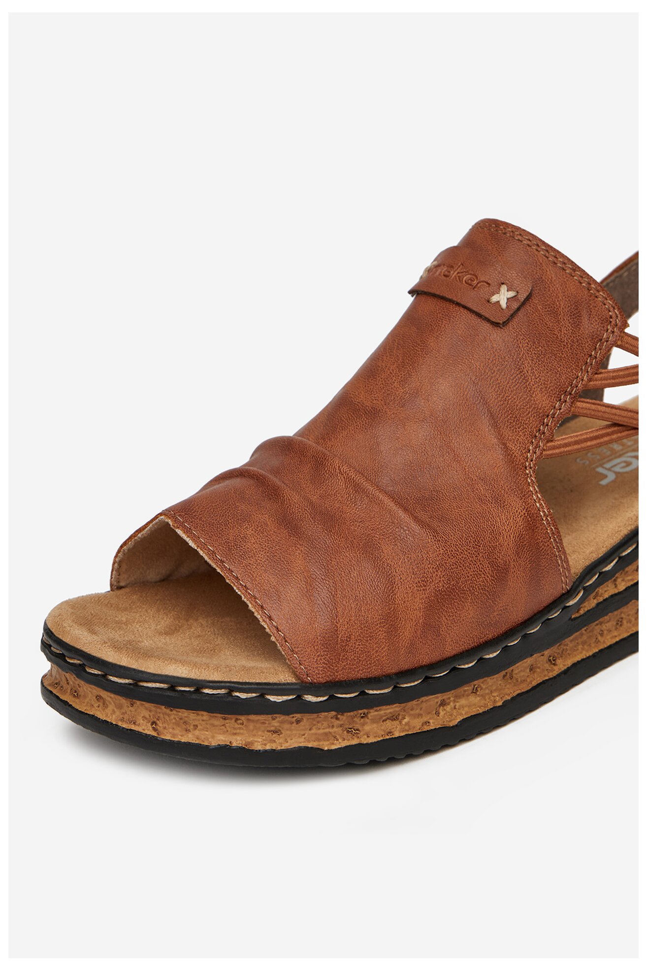 Szandál Rieker 62962-22 BARNA