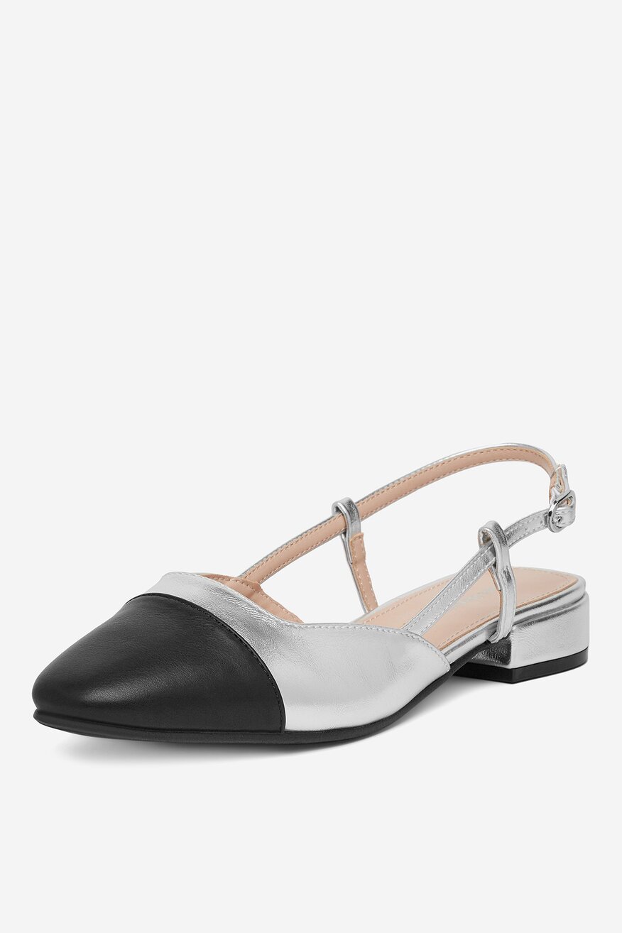 Lodičky Clara Barson STŘÍBRNÁ - 5903698596655