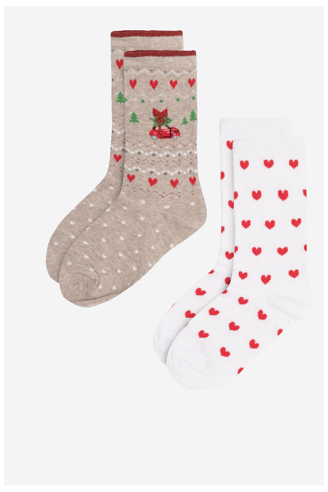 Čarape Jenny Fairy 4WB-004-AW23 (2-PACK) BELA