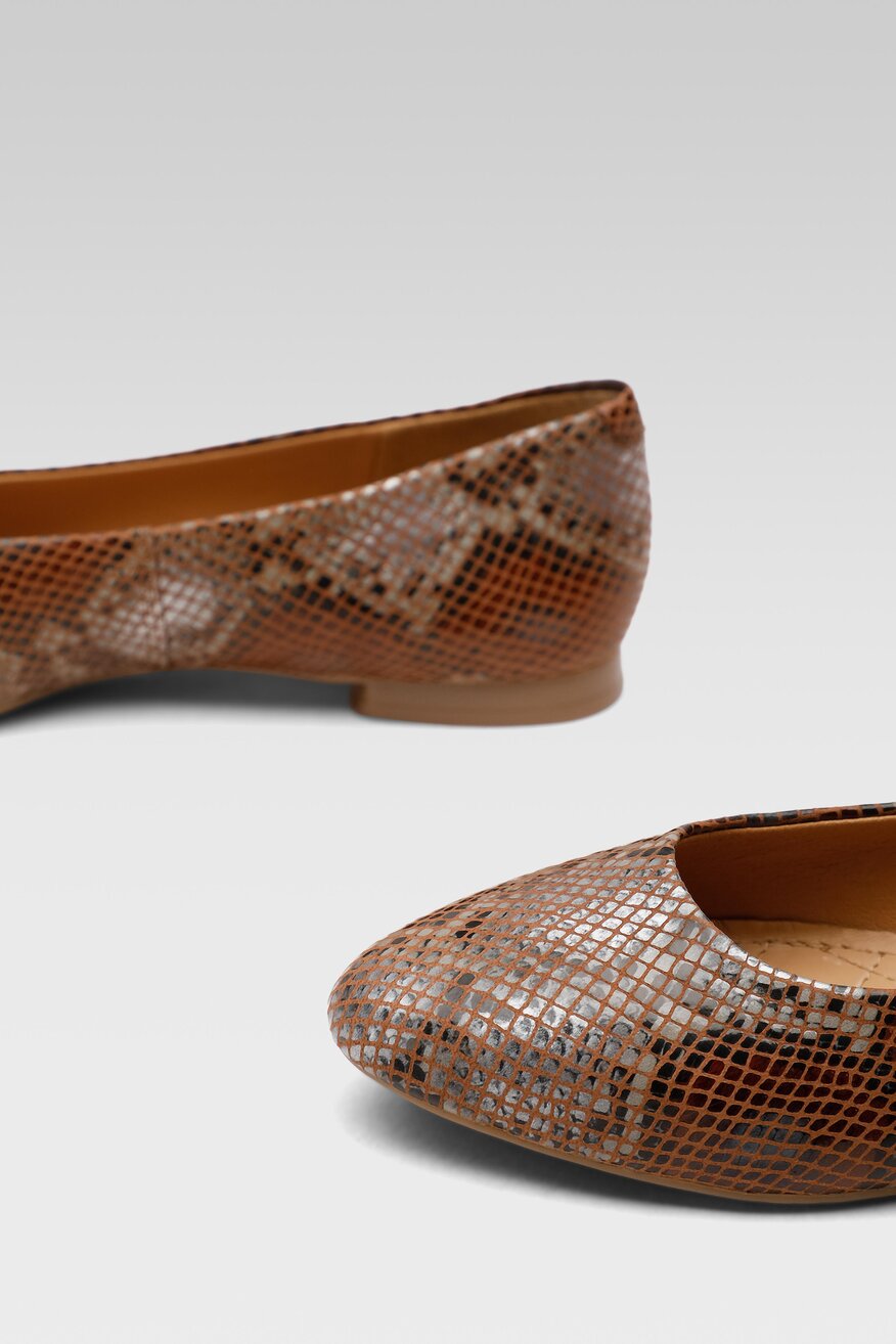 Lasocki - Baleriny skórzane - 5904248969400