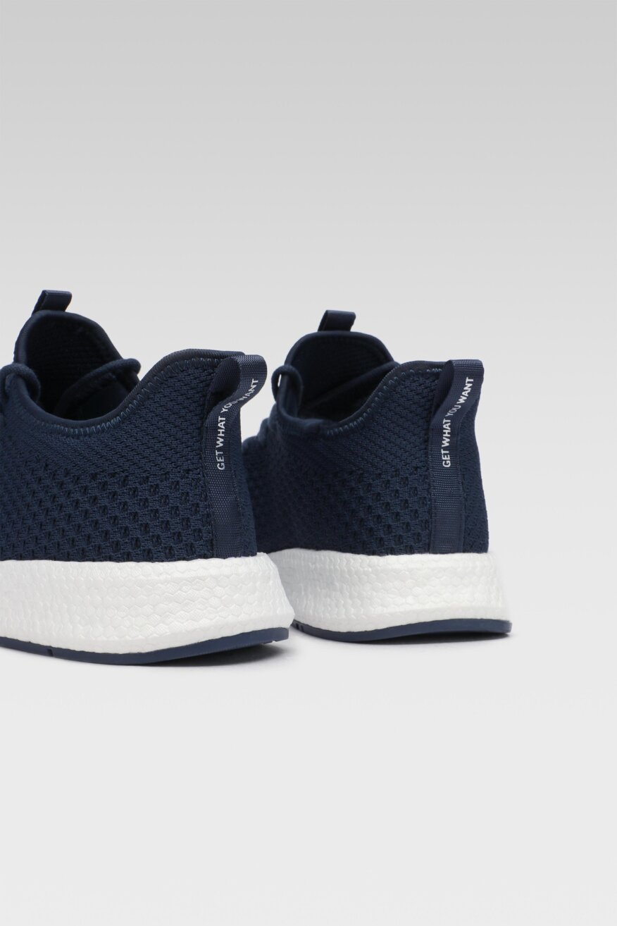 
                Sprandi - Obuwie sportowe granatowe sznurowane - 5903698461892