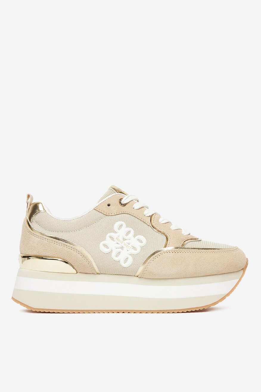 Sneakerși NINE WEST BEJ - 5906751159682