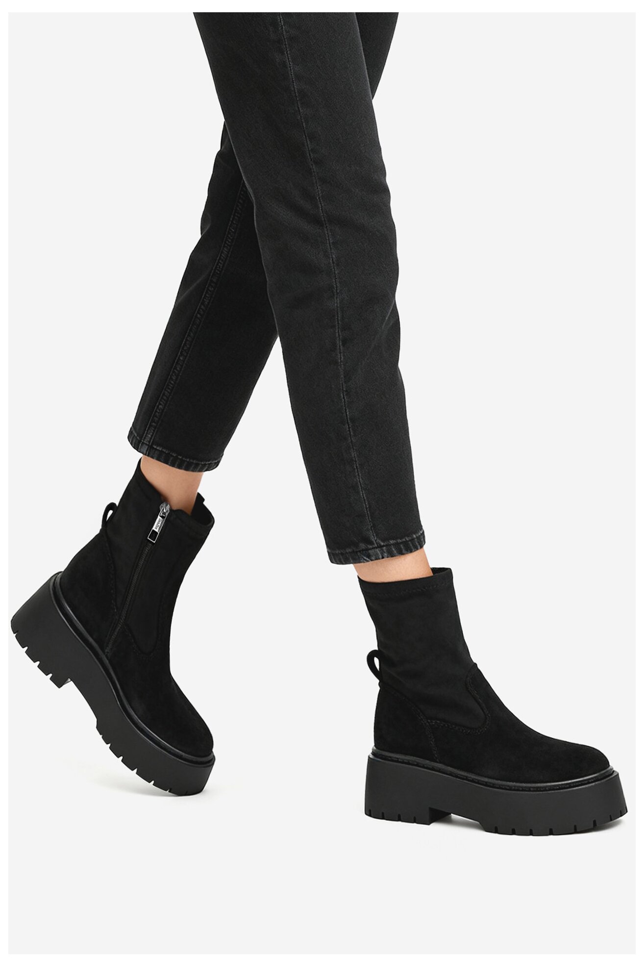 Bokacsizma DeeZee CEO-HY13123-48 FEKETE