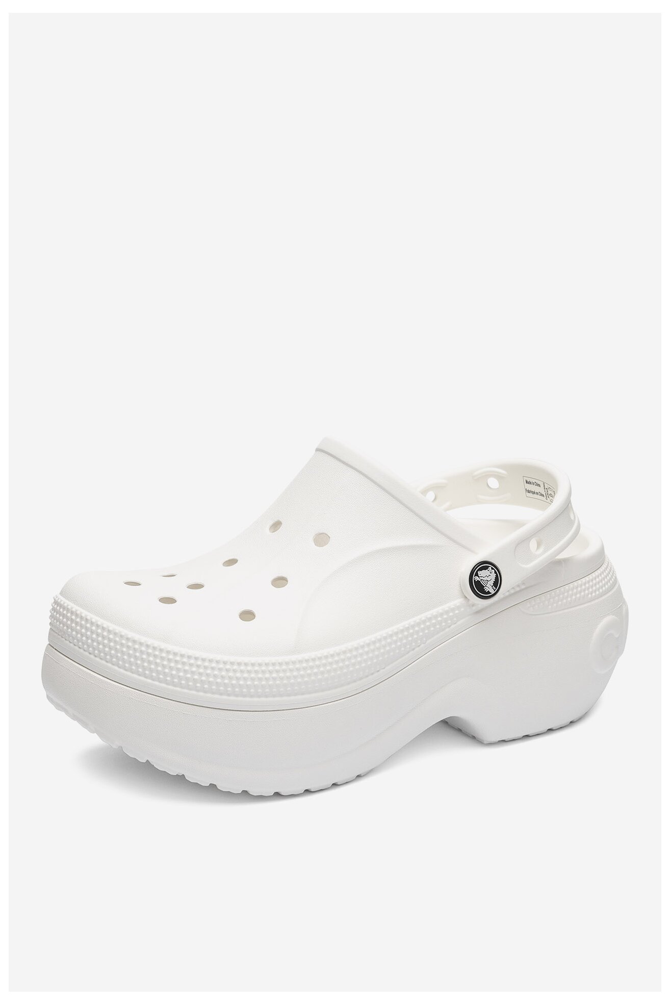 Șlapi pentru bazin Crocs BELLA CLOG 210062-100 ALB