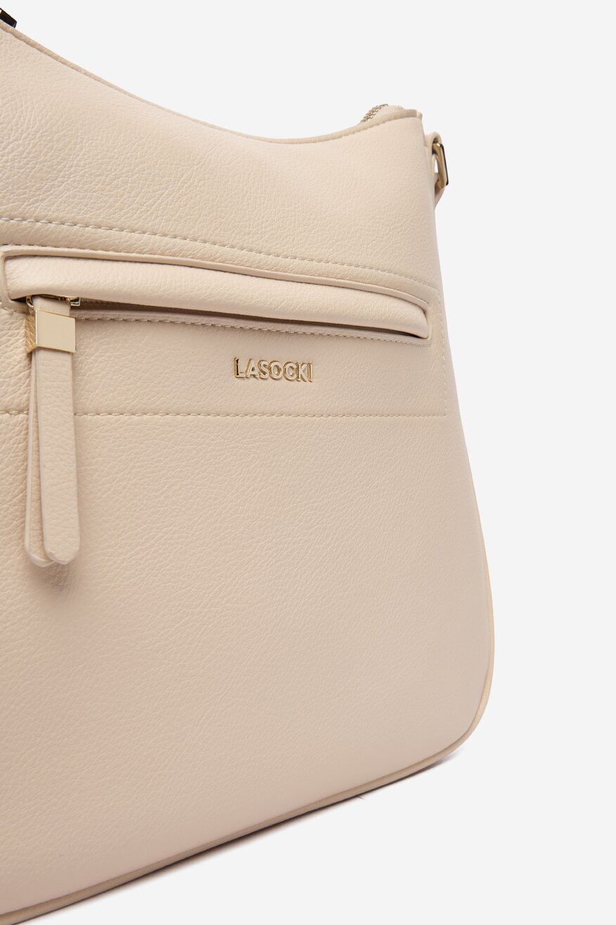 Kézitáska Lasocki CSONTSZÍNŰ - 5906751522134