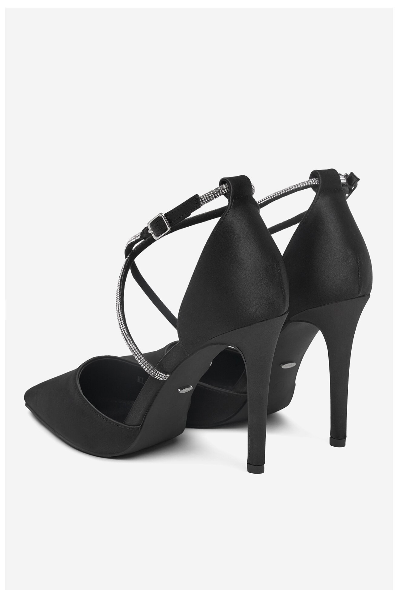 Pantofi cu toc DeeZee KL-HH4785-62S NEGRU