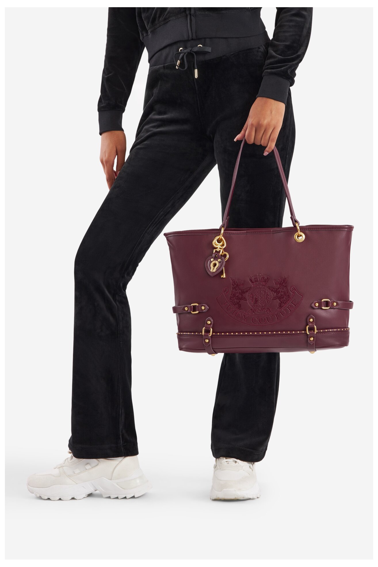 Torebka Juicy Couture BIJXT8649WVP Bordowy