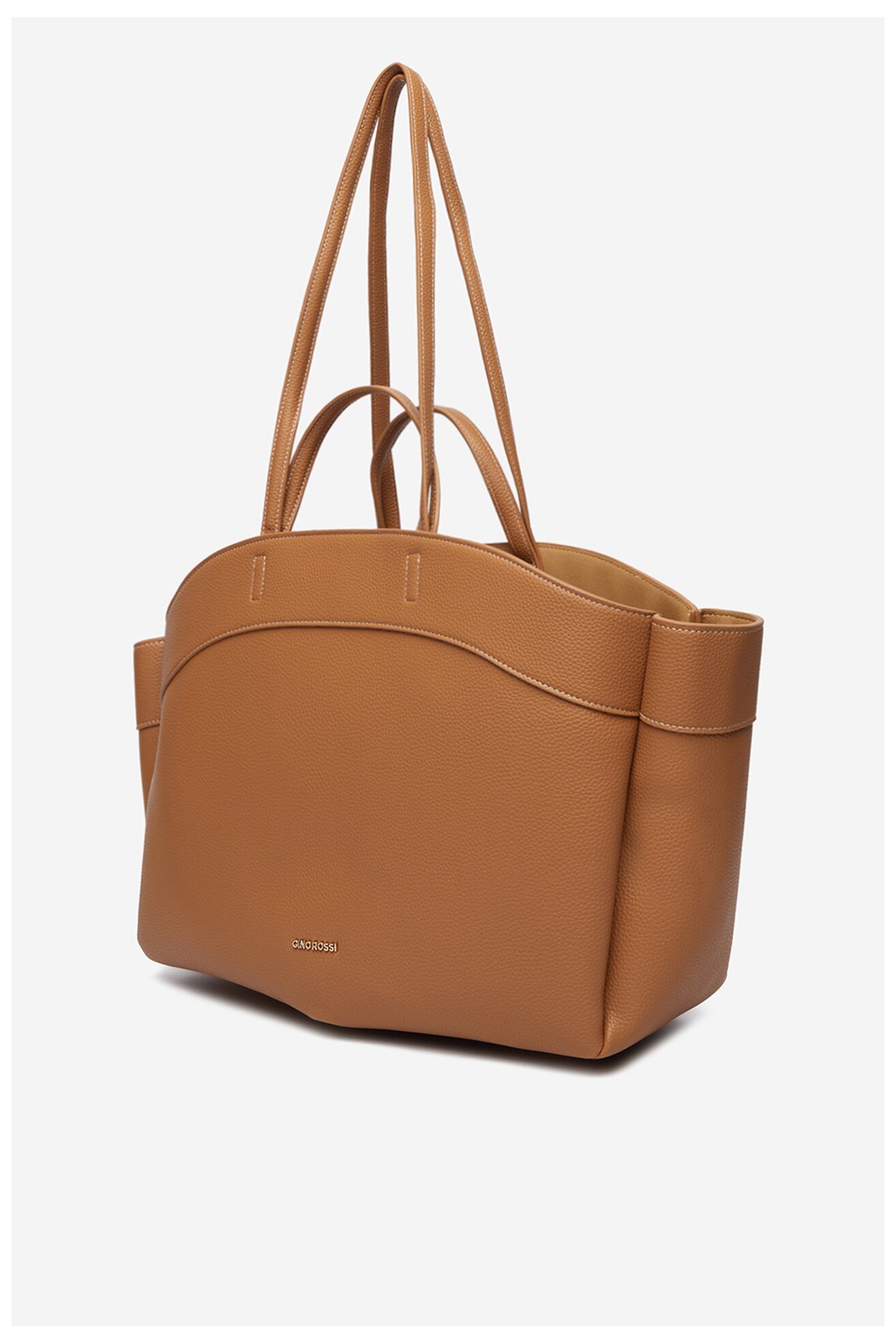 Дамска чанта Gino Rossi C-LDA8548 КАМЕЛ