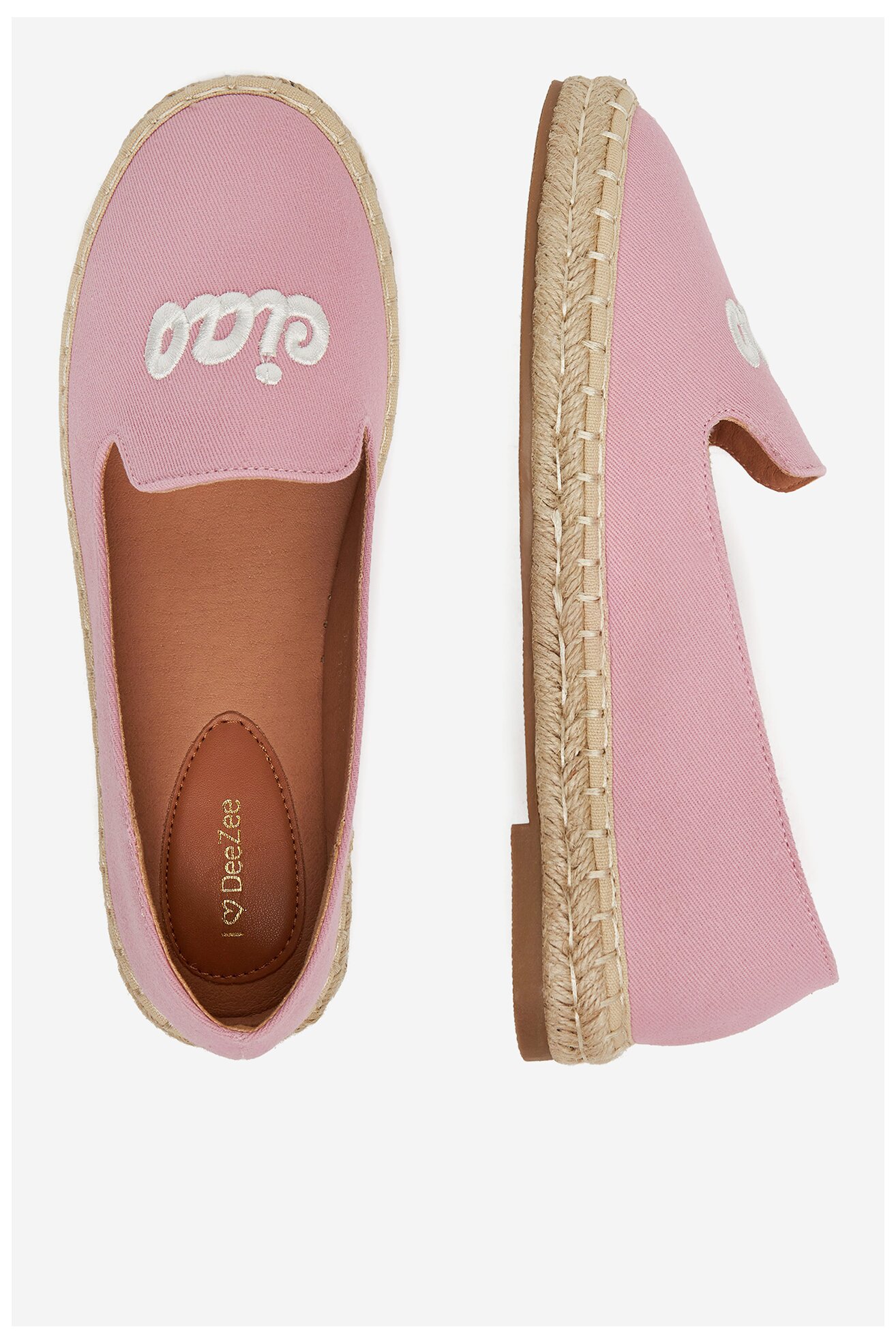 Espadrile DeeZee 8-266-3 ROZ