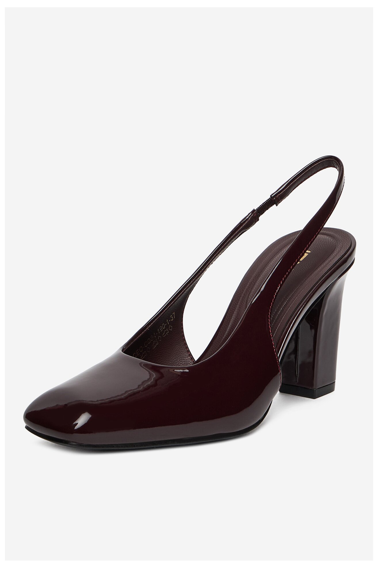 Туфлі-Човники Jenny CEO-CD24-190-1 БОРДОВИЙ