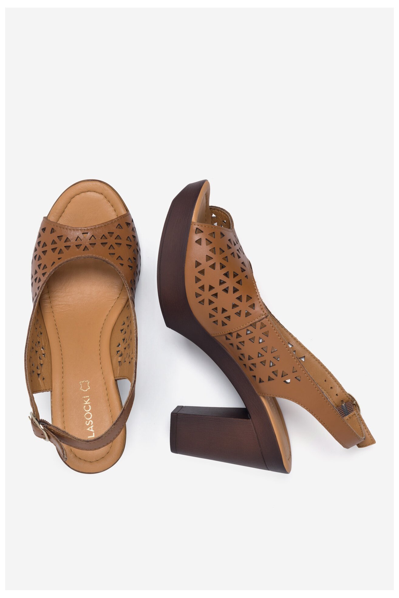 Sandale Lasocki EST-2025N-10 KAMEL