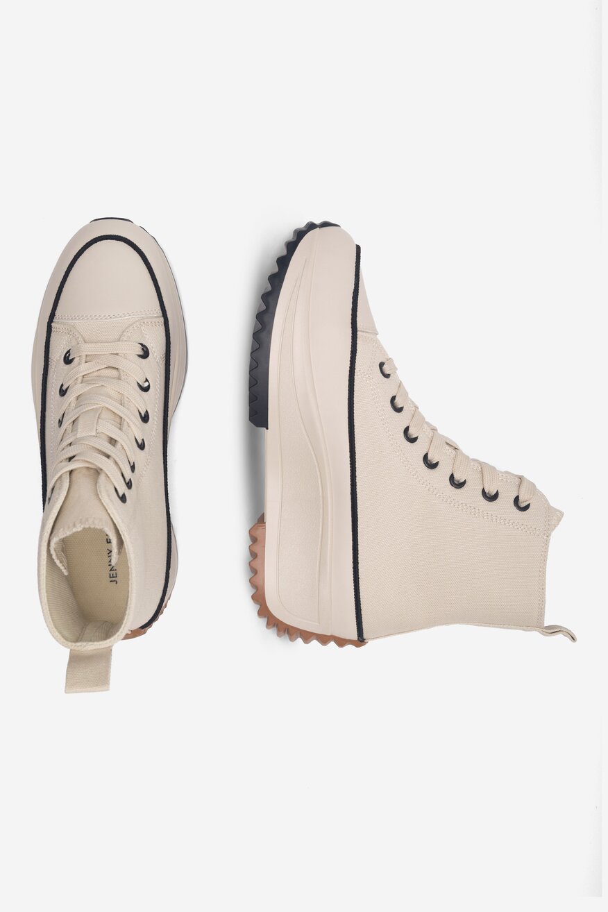 Jenny Fairy - Trampki wysokie na platformie - 5905588081876