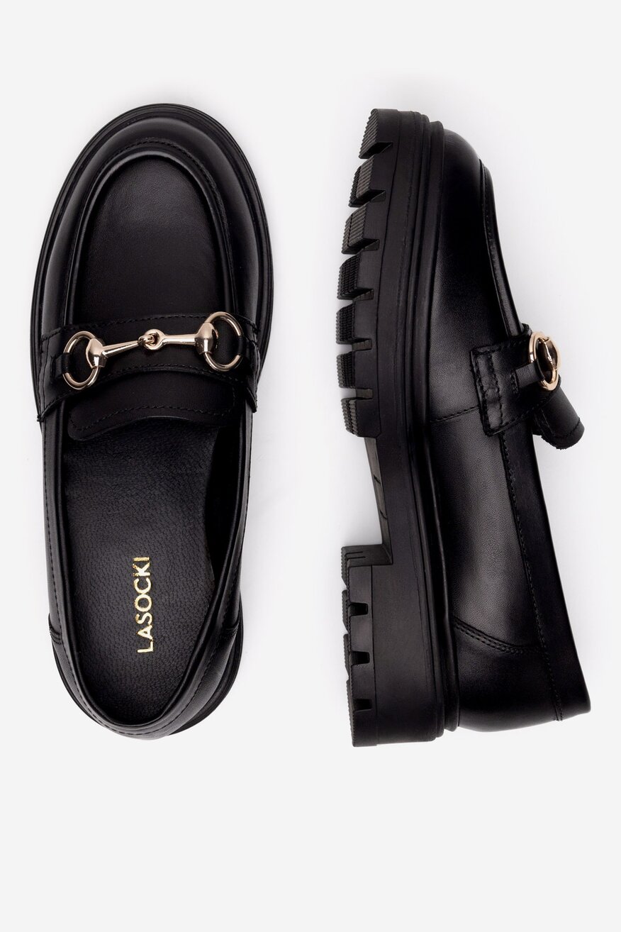 
                Lasocki Young - Loafersy skórzane - 5905588733232