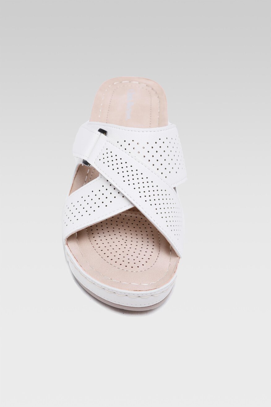 
                Шльопанець Clara Barson БІЛИЙ - 5904248607159