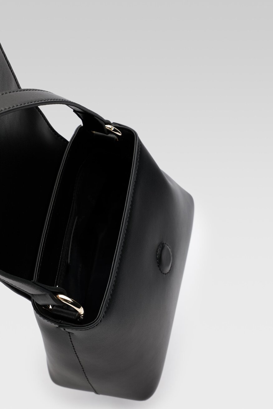 
                Badura - Torebka skórzana czarna - 5904248533458