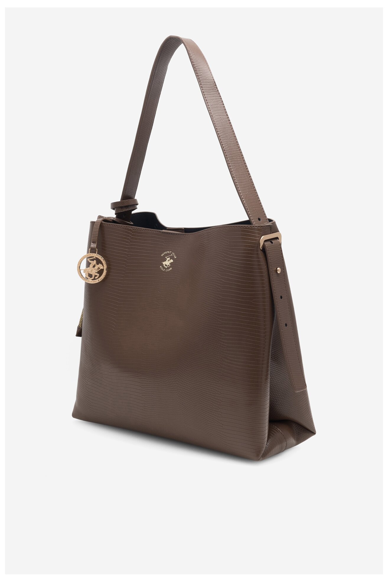 Torebka Beverly Hills Polo Club BHPC-W-05-A23 Brązowy