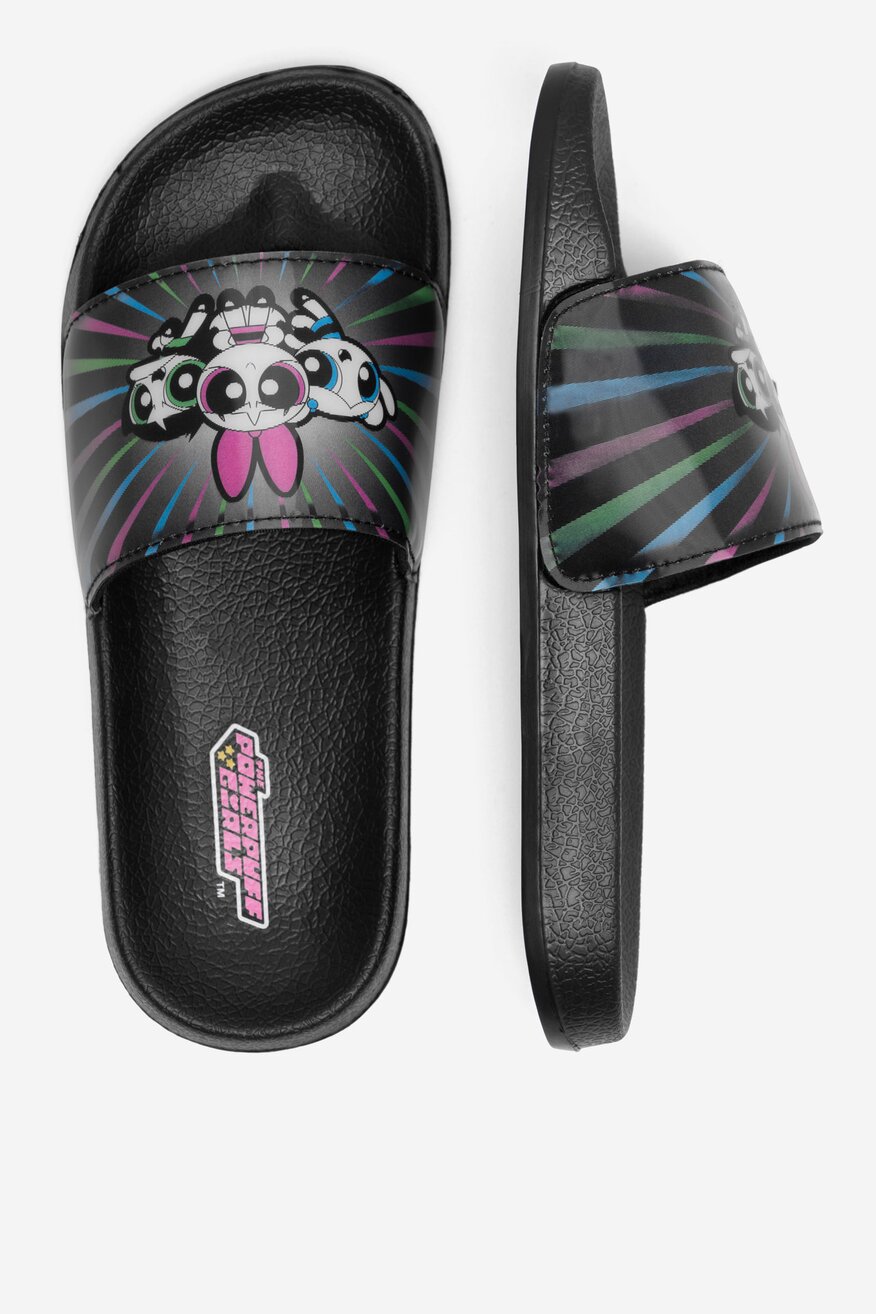 
                Șlapi pentru bazin POWERPUFF GIRLS NEGRU - 5905588562436