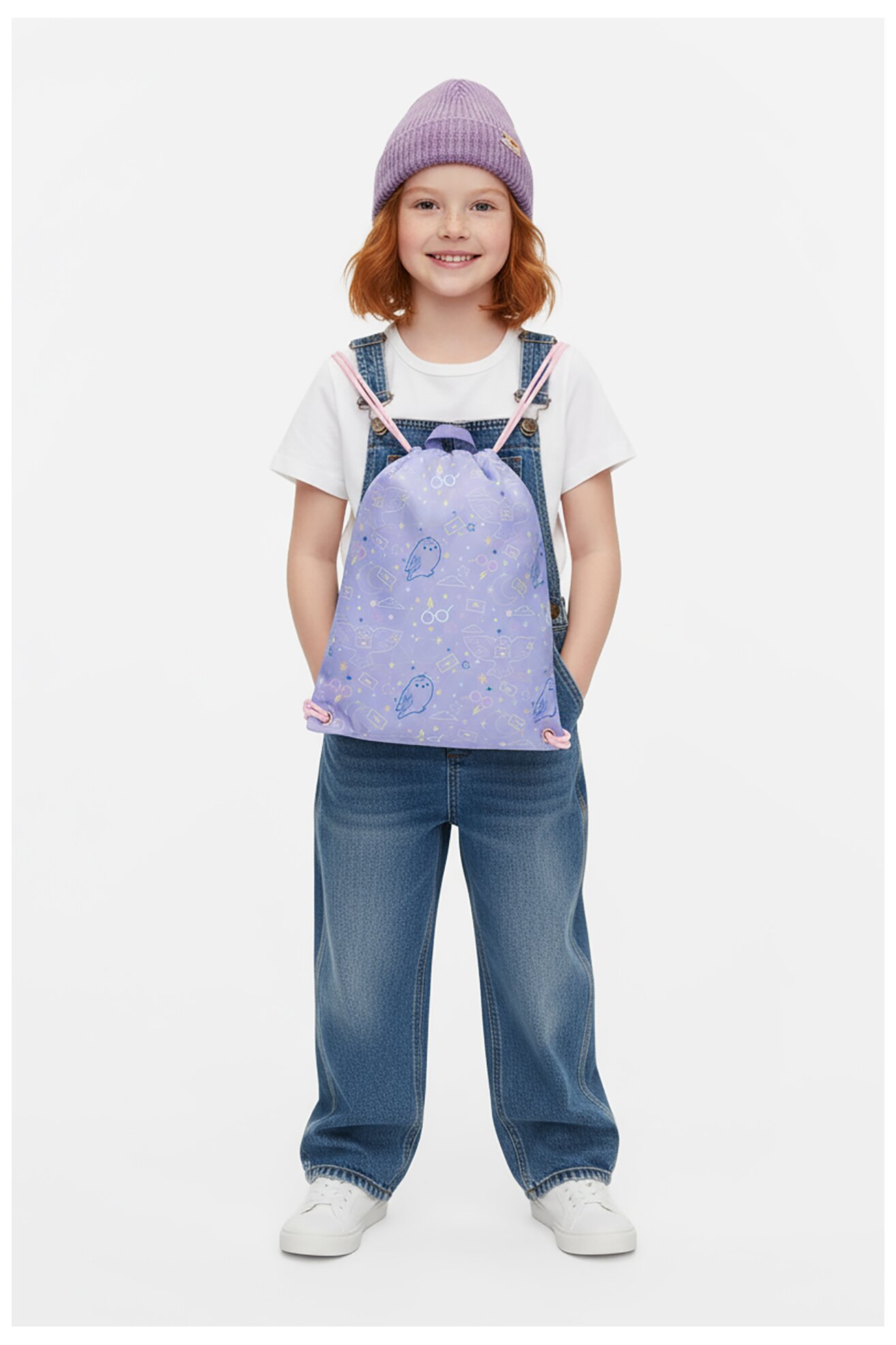 Торба за обувки Harry Potter CEO-ACCCS-AW25-322WBHP ВИОЛЕТОВ