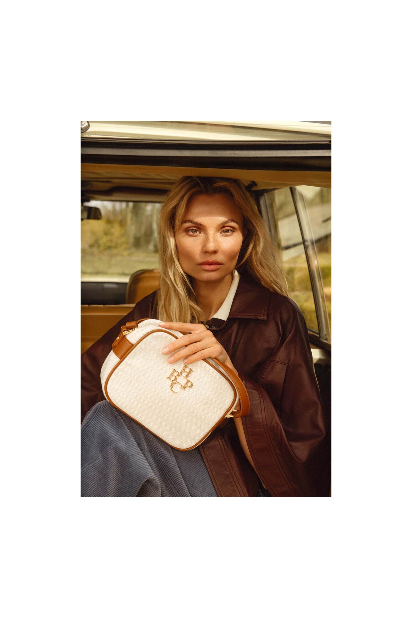 Kézitáska Beverly Hills Polo Club BHPC-C-018-07 BÉZS