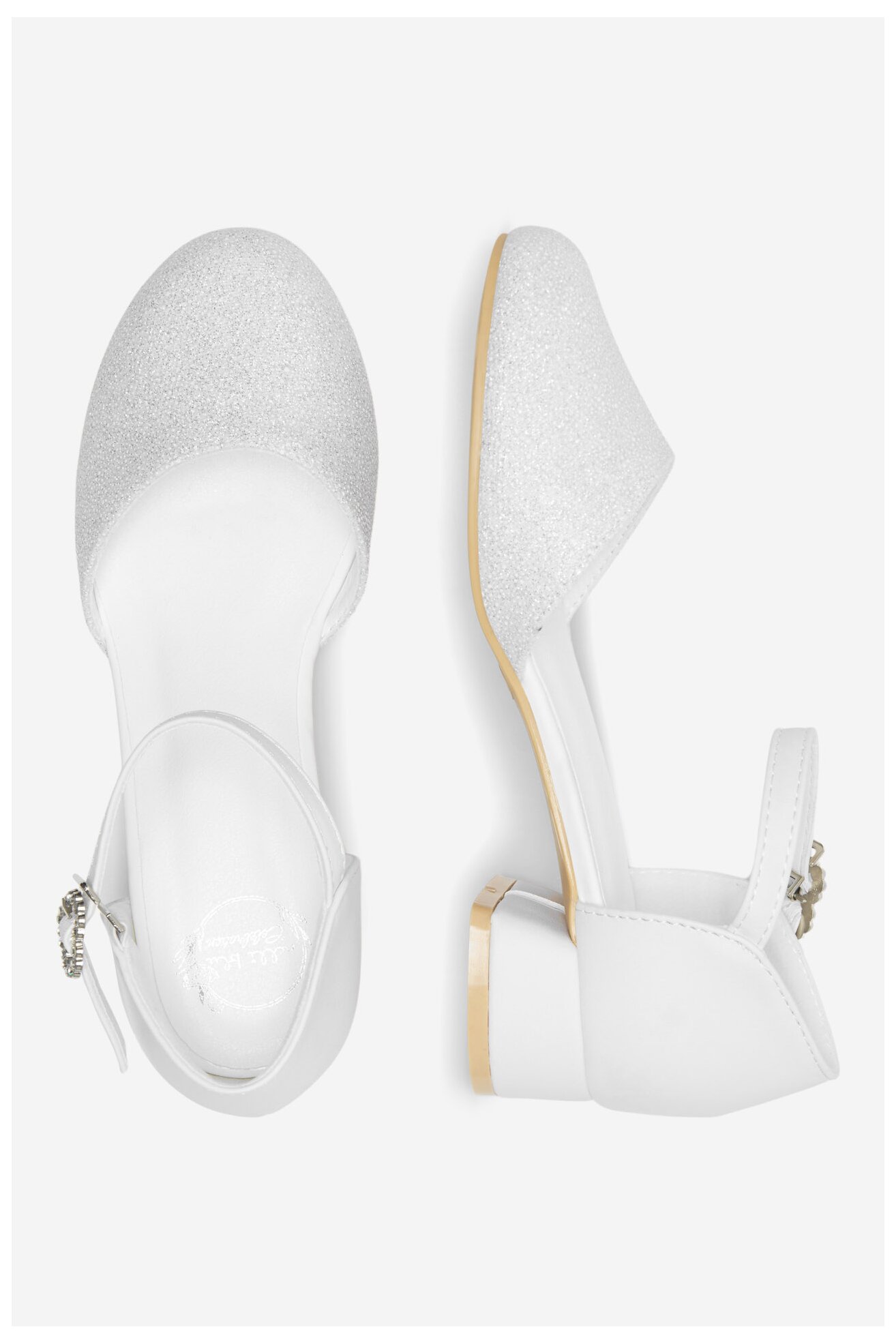 Baleriny Nelli Blu CM230522-6 FEHÉR