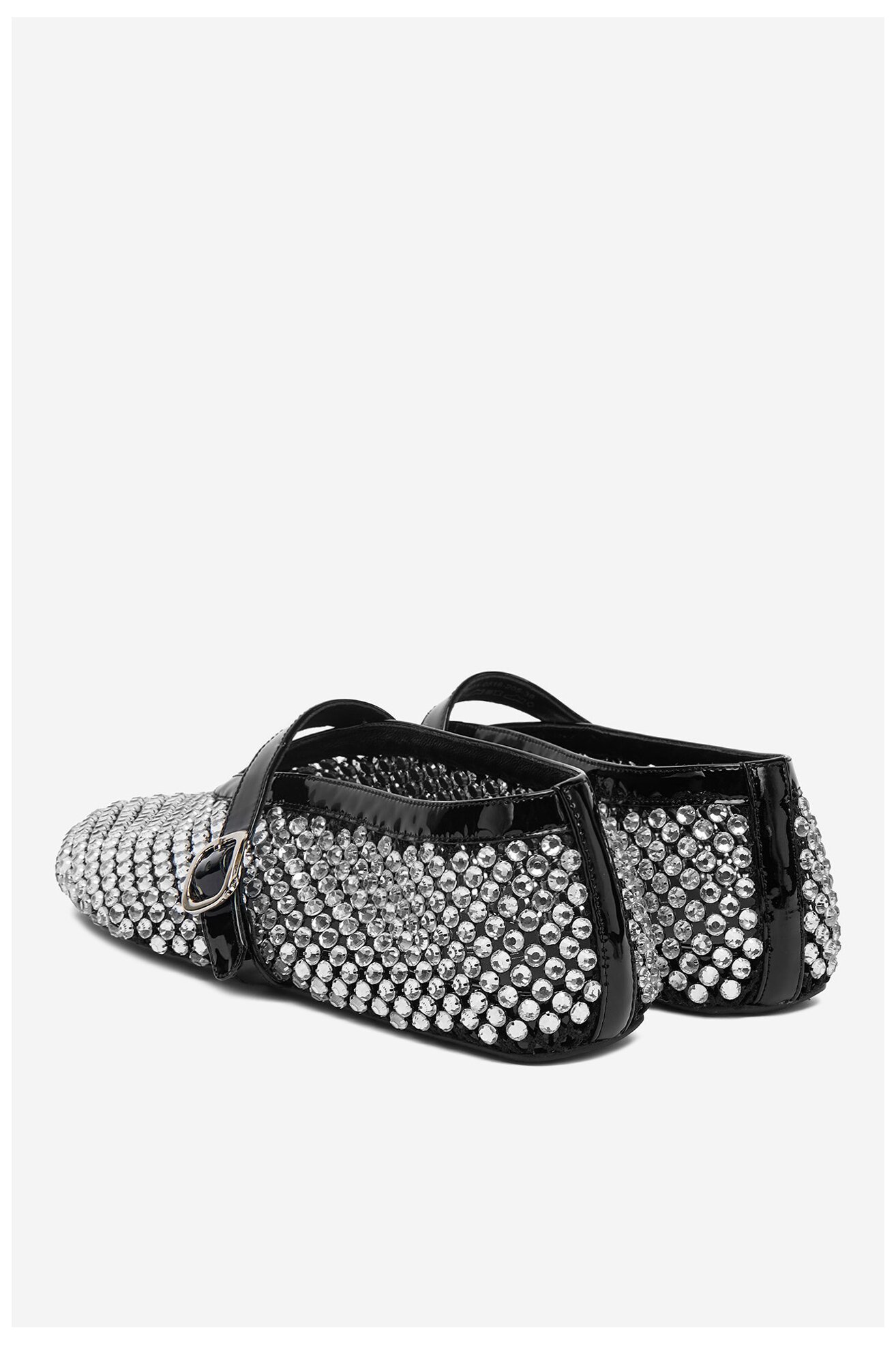 Baleriny EVA MINGE EO-ROSA-0516-205 Czarny