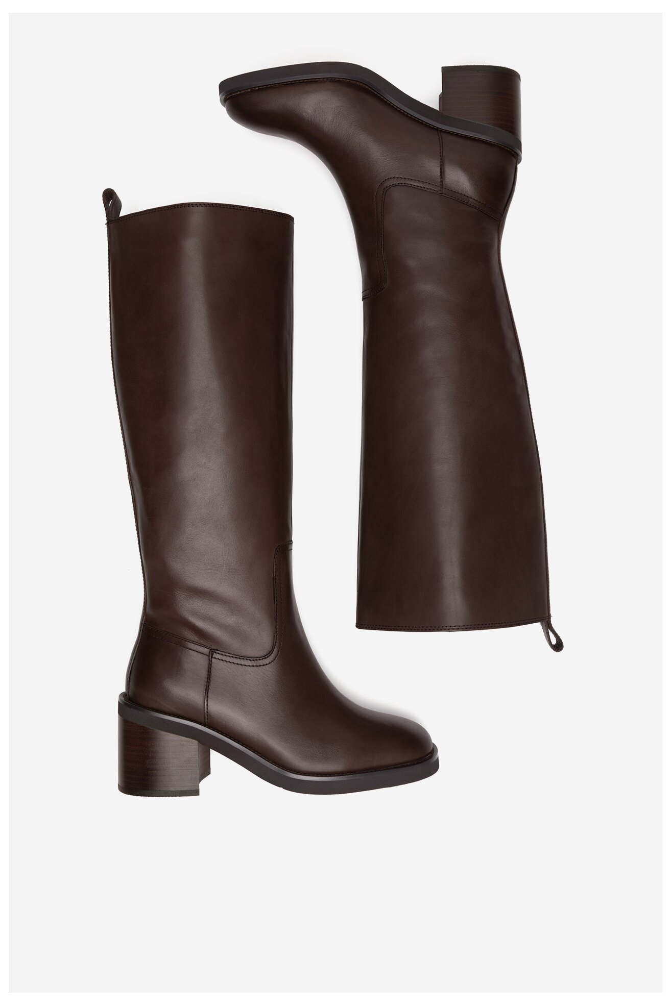 Kozaki Gino Rossi WGA3329-1Z Brązowy