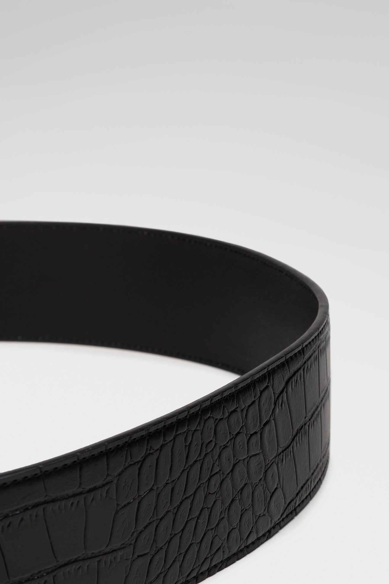 Pasek Gino Rossi MA-001-SS22-1 Czarny