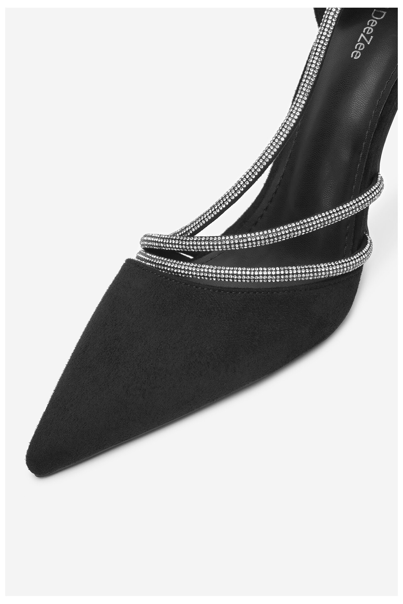 Pantofi cu toc DeeZee AJ-1932 NEGRU