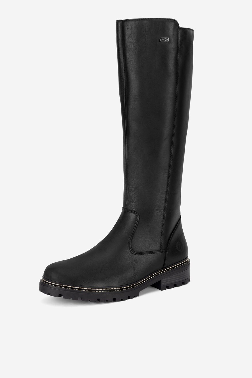 
                Remonte - Oficerki skórzane ocieplane - 2230068904011