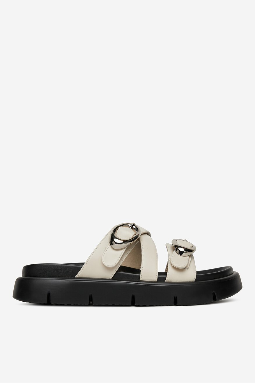 
                Badura - Klapki skórzane - 5903419785191