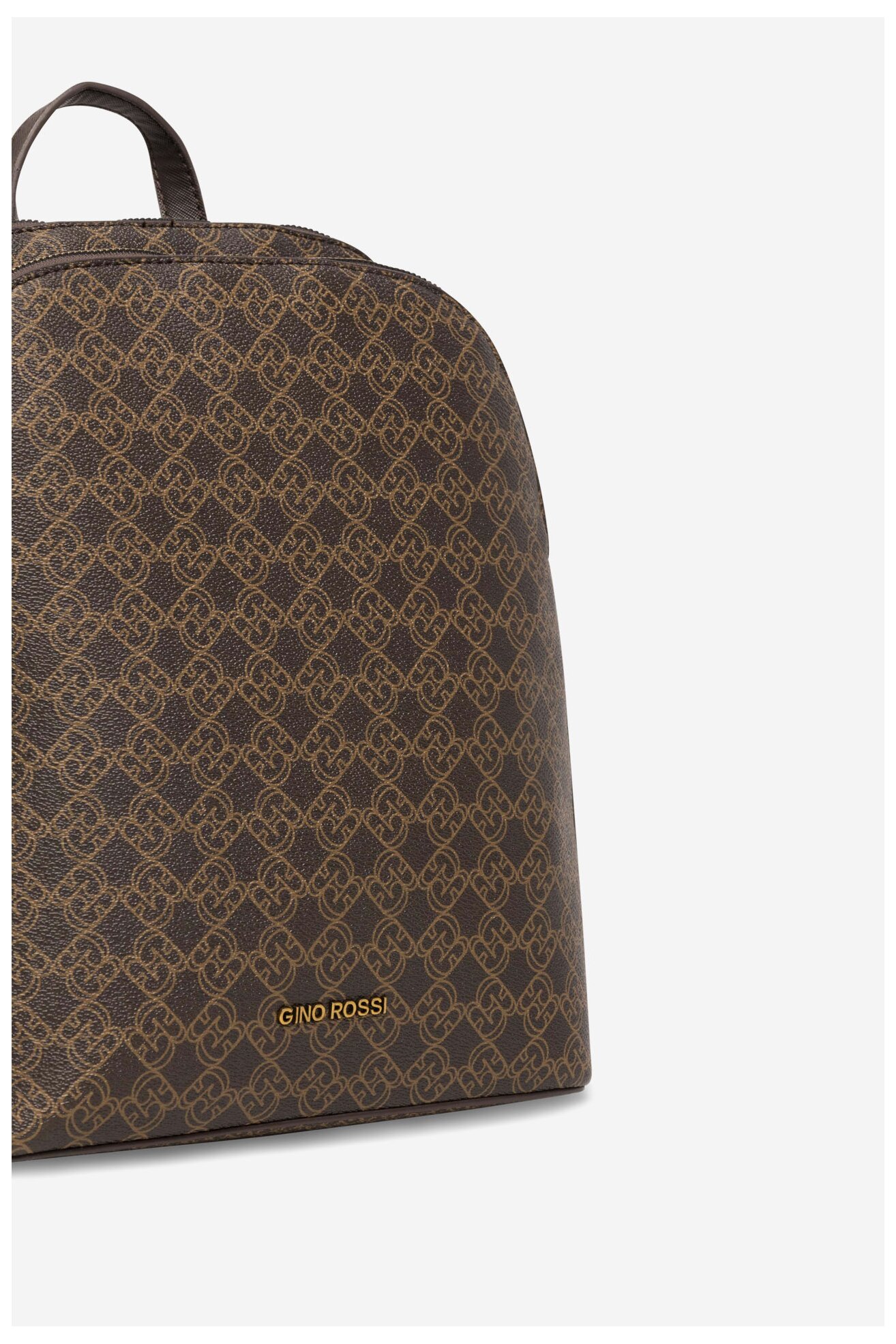 Plecak Gino Rossi TYLO-202 Brązowy ciemny