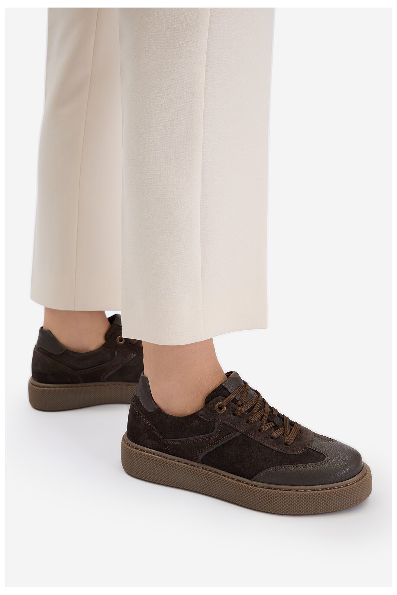 Sneakers Lasocki CEO-WI23-CRICKIT-01 Brązowy ciemny