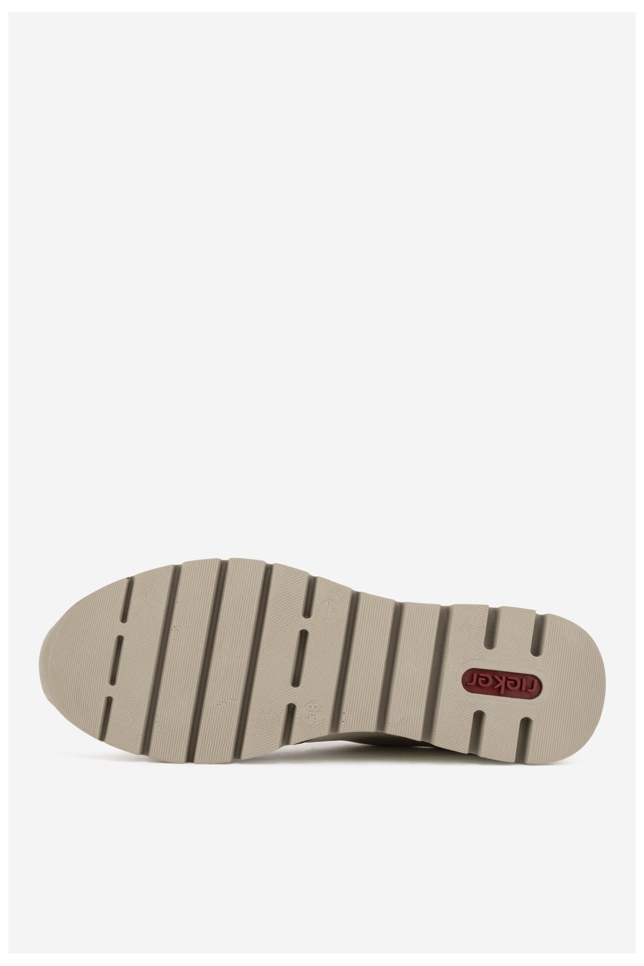 Sneakers Rieker N8308-64 Beżowy ciemny