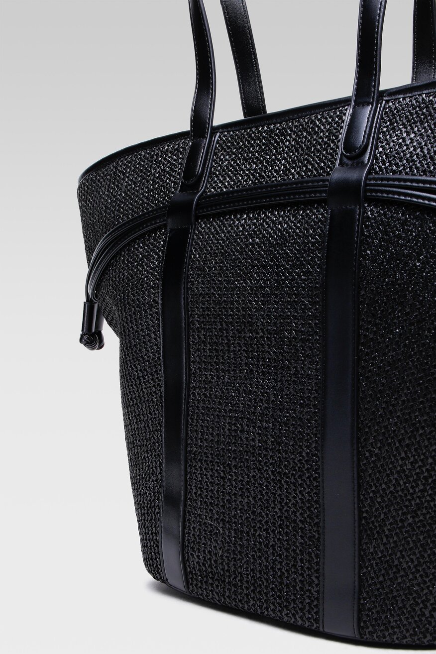 Jenny Fairy - Torebka shopper czarna - 5904248579234